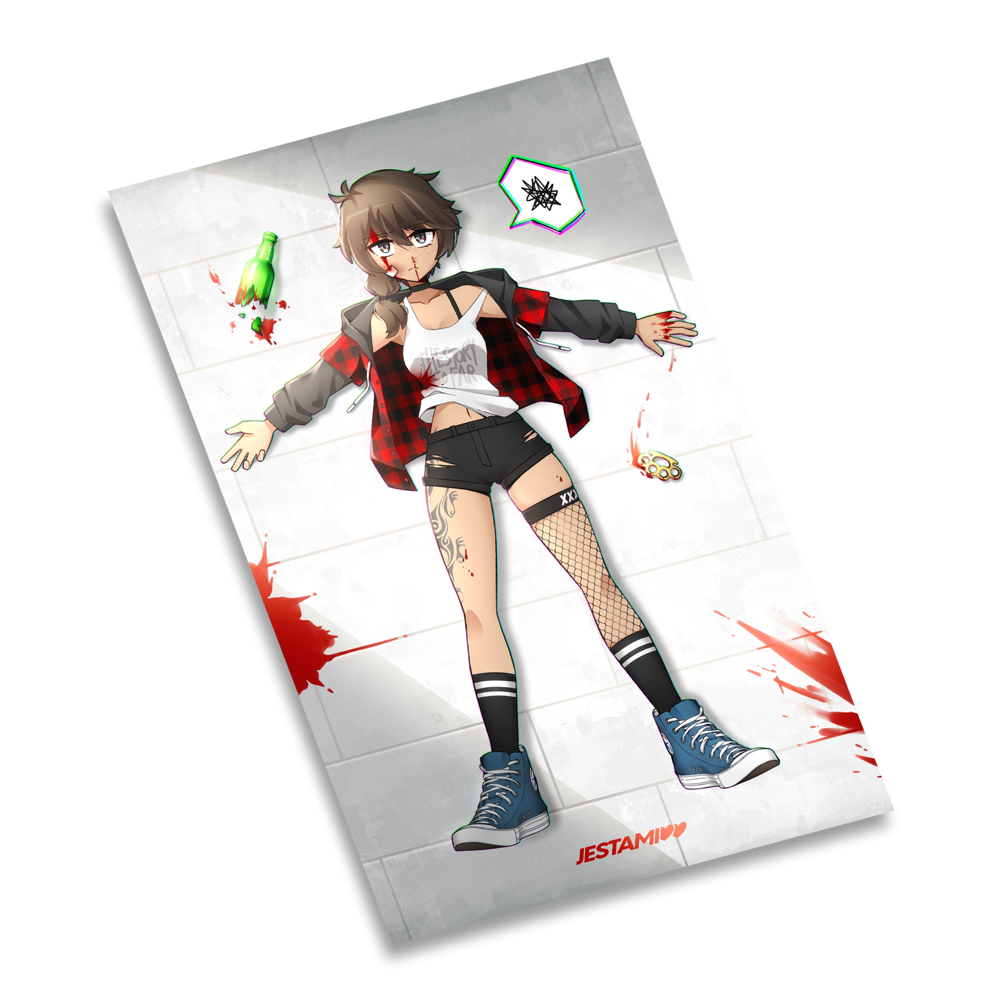 Bar Fight Ayana Print