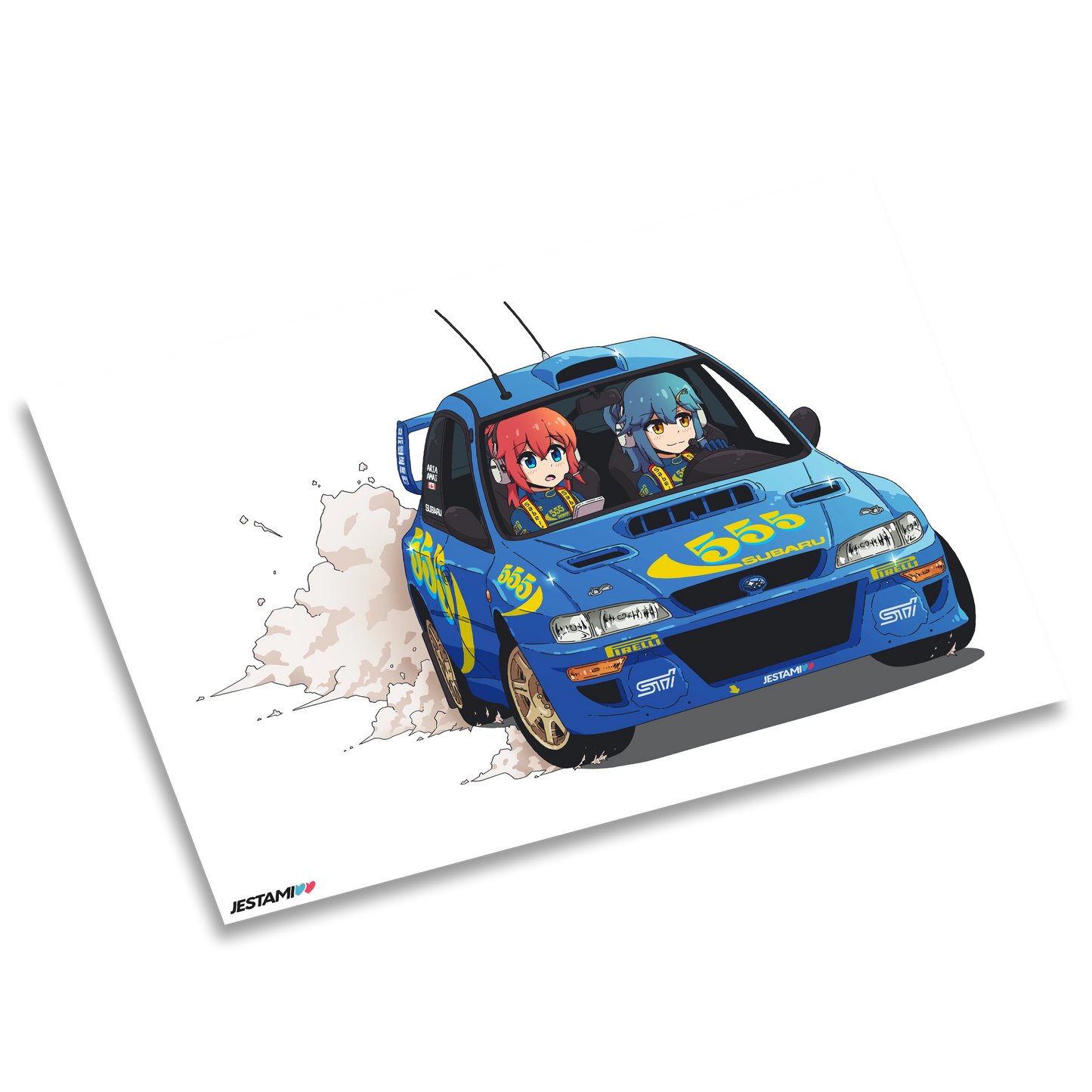 Triple Caution S3 GC8 Print
