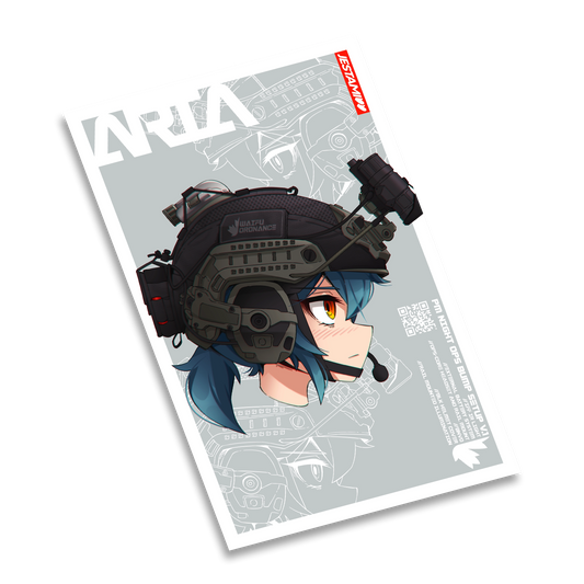 Aria Bump Helmet Print