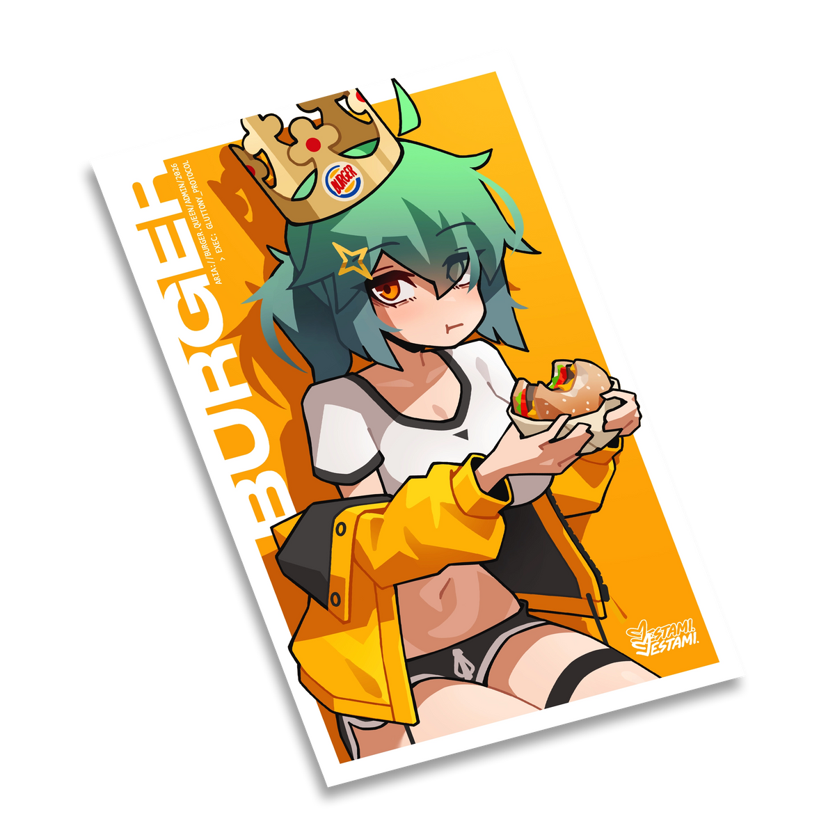 Aria - BurgerQueen - Print