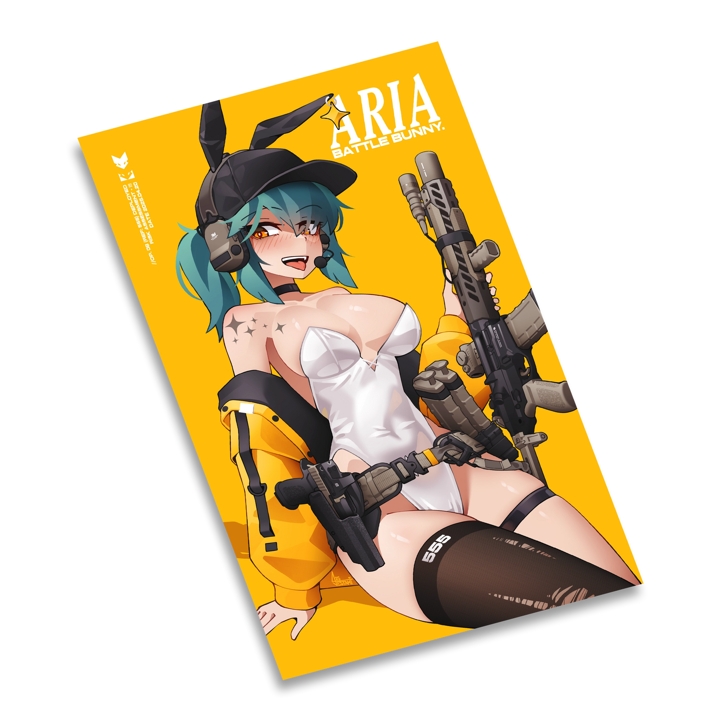 Battle Bunny Aria Print