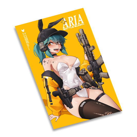 Battle Bunny Aria Print