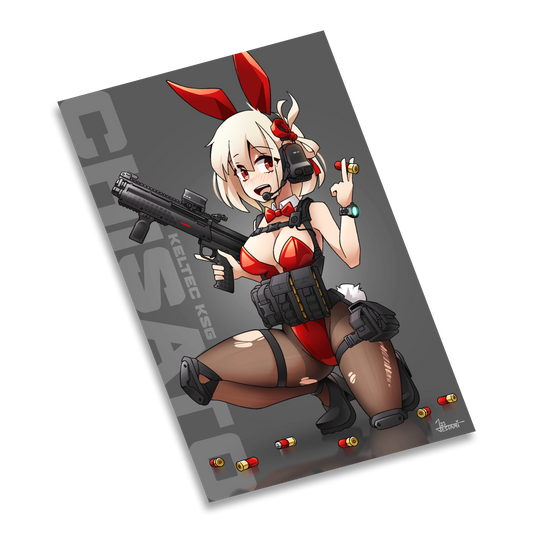 Battle Bunny Chisato Print