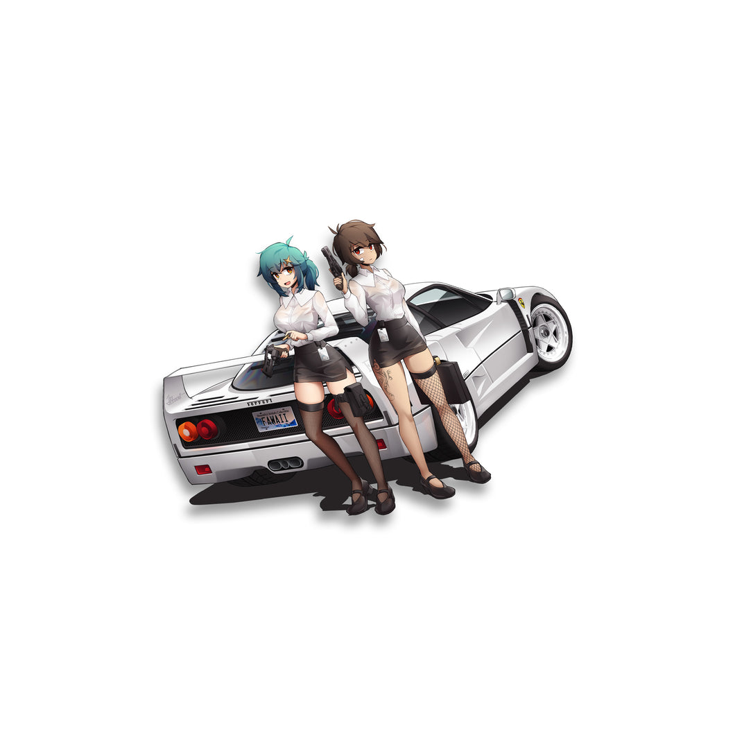 F40 x Office Lady Aria & Ayana