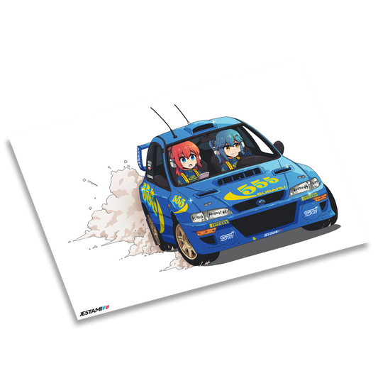 Triple Caution S3 GC8 Print